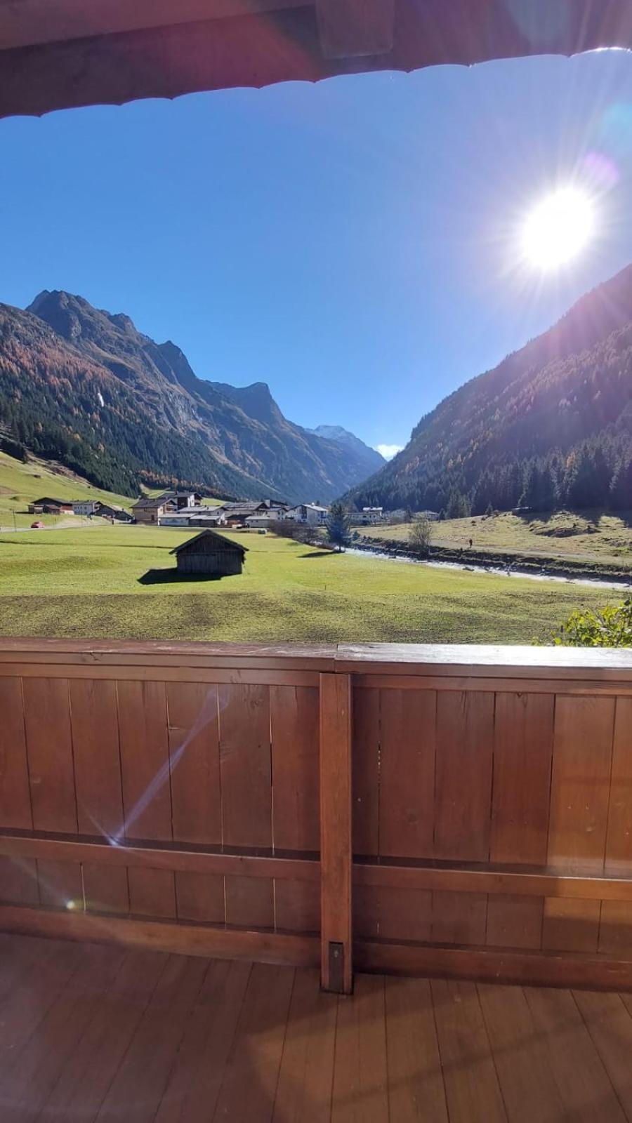 Ferienwohnung Haus Bergfreund St. Leonhard im Pitztal Exterior foto