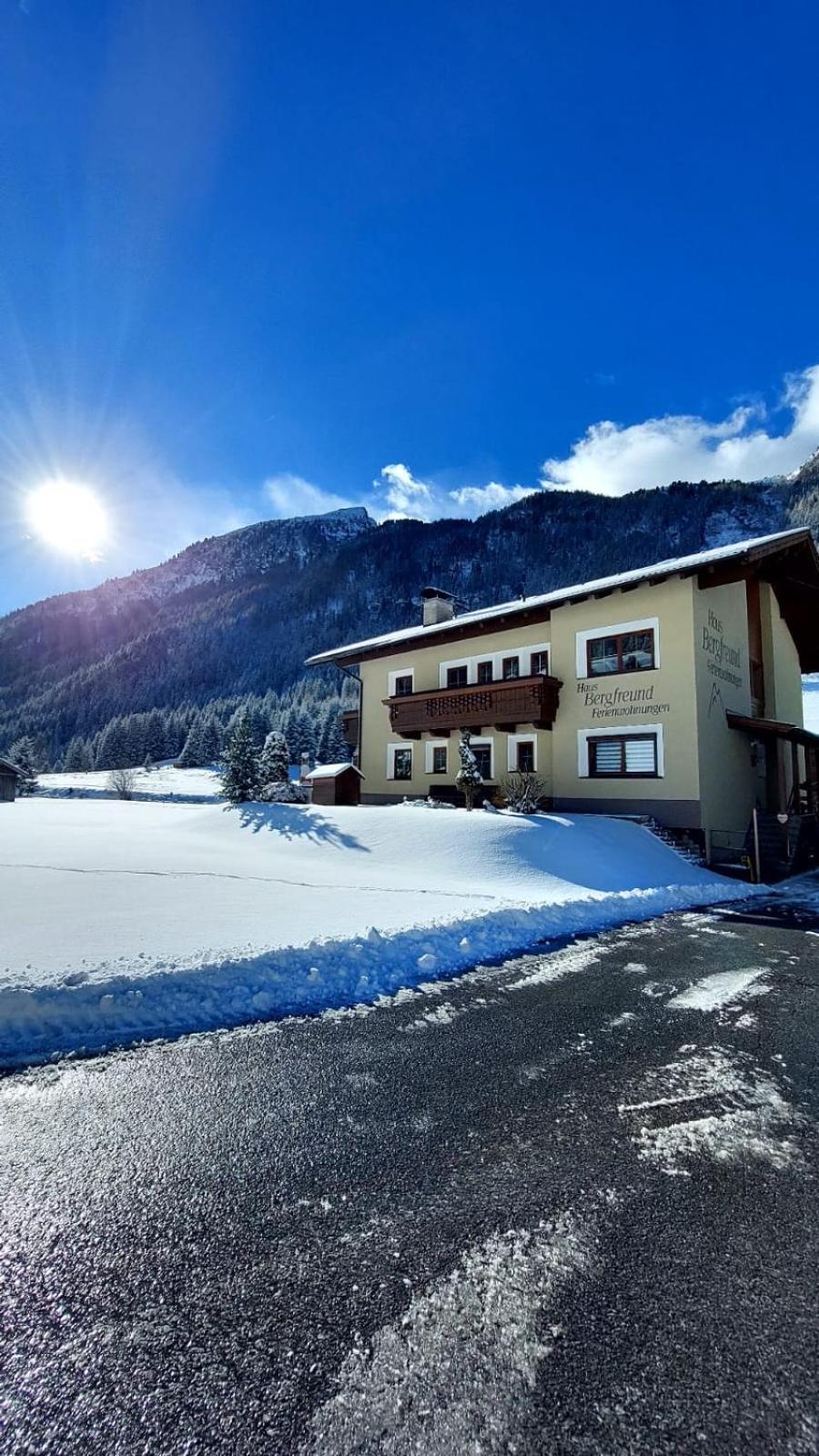 Ferienwohnung Haus Bergfreund St. Leonhard im Pitztal Exterior foto